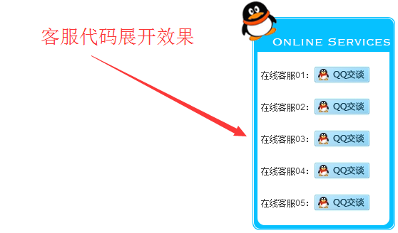 网页右侧QQ悬浮滚动在线客服 在线客服 悬浮滚动 右侧悬浮 js 客服代码  第1张